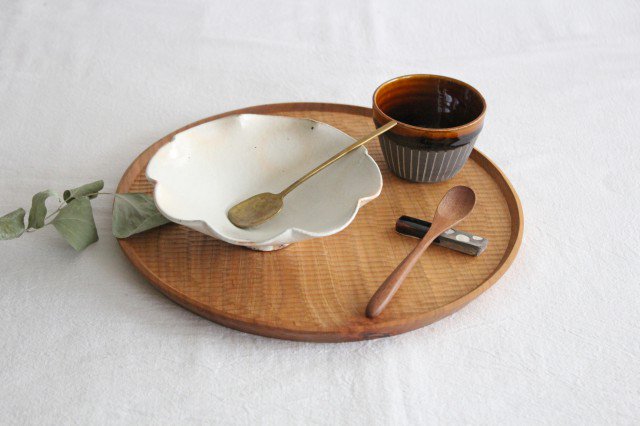 Tetsusan Small Bowl with Flowers Pottery Furuya Seisho