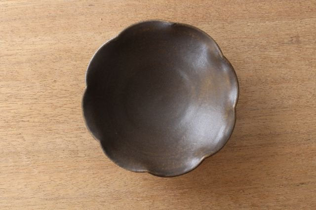 Rust glaze small pottery pottery Furuya Seisho