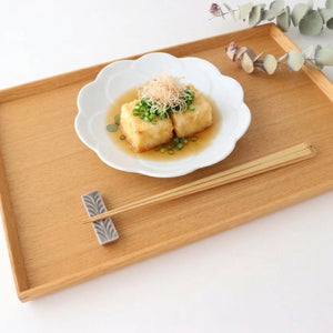 Harekutani Flower-shaped Plate Butterfly | Kutani Ware