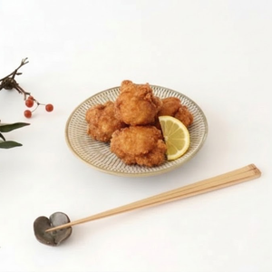 Round Plate Tobikanna 15cm/5.9in | Ontayaki