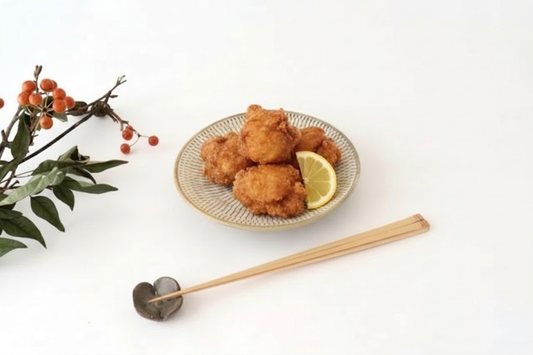 Round Plate Tobikanna 15cm/5.9in | Ontayaki