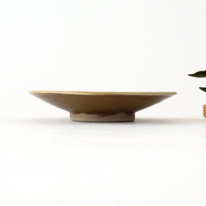 15cm/5.9in Plate Tobikanna Pottery Ontayaki