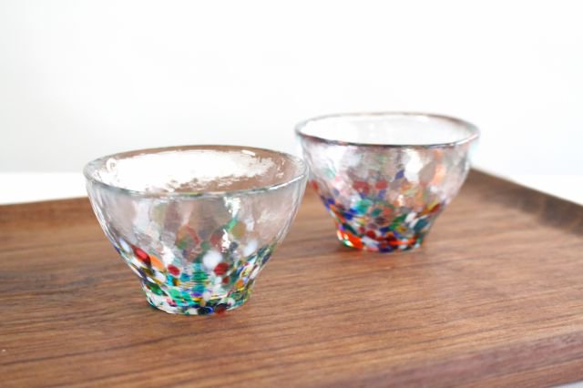 Nebuta Sake Glass Sakazuki | Tsugaru Vidro