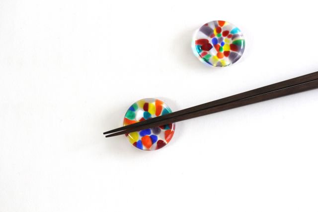 Nebuta Chopstick Rest Glass | Hashioki Tsugaru Vidro