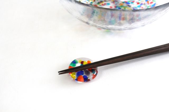 Nebuta Chopstick Rest Glass | Hashioki Tsugaru Vidro