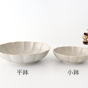Small chrysanthemum bowl, sherbet gray, porcelain, Koyo kiln, Arita ware