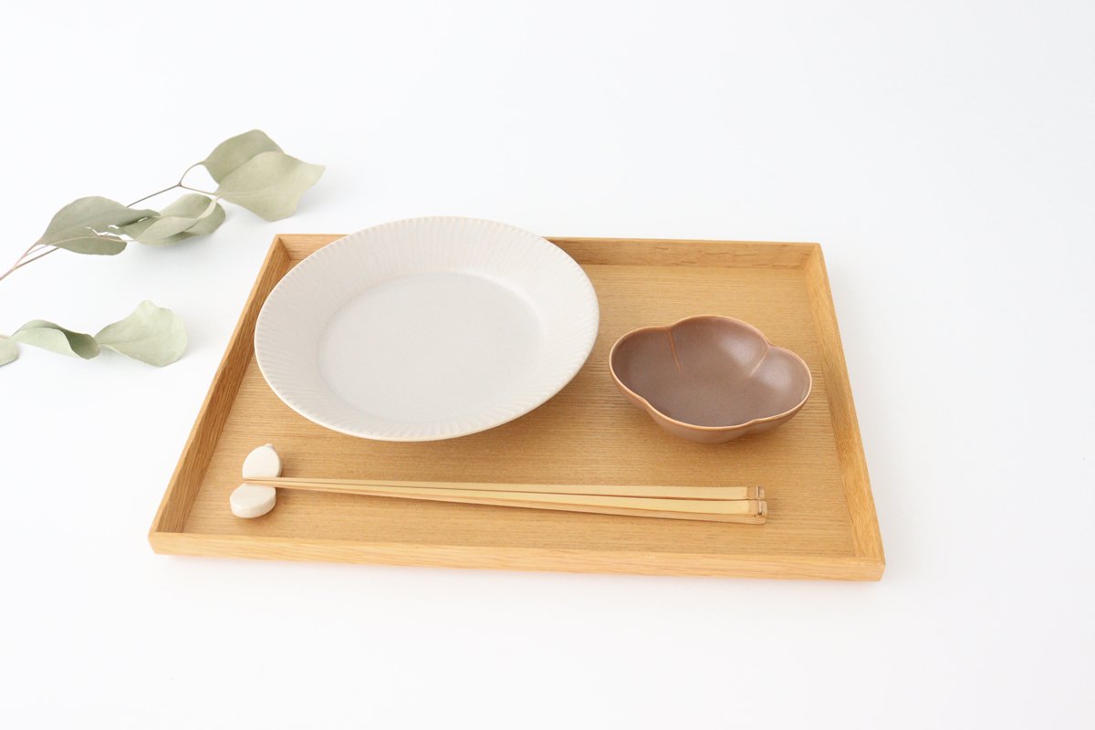 Shinogi 16.5cm/5.9in Plate Sherbet Gray Porcelain Koyo Kiln Arita Ware