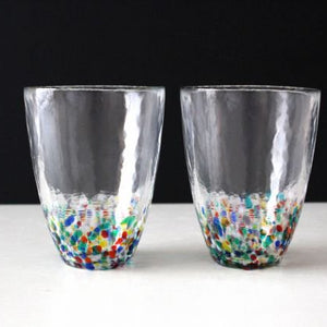 Nebuta Tumbler Pair Glass Tsugaru Vidro