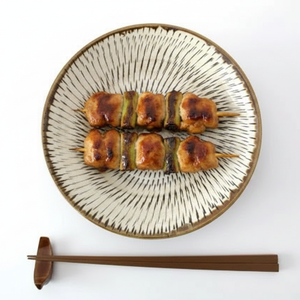 Round Plate Tobikanna 18cm/7.1in | Ontayaki