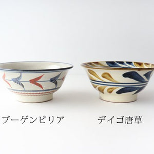 Soba makai Deigo arabesque pottery Tsuboya ware Toshin kiln Yachimun
