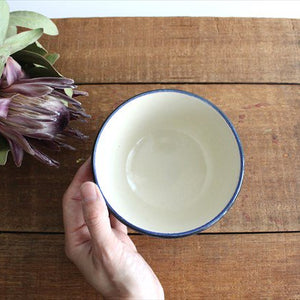 Toshin Kiln Soup Bowl Red Bougainvillea | Tsuboya Ware Yachimun