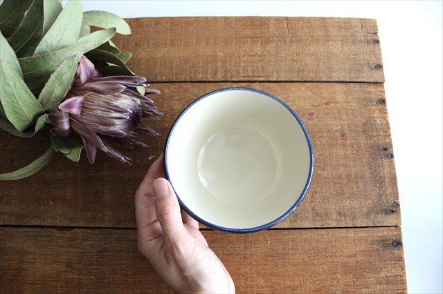 Toshin Kiln Soup Bowl Red Bougainvillea | Tsuboya Ware Yachimun