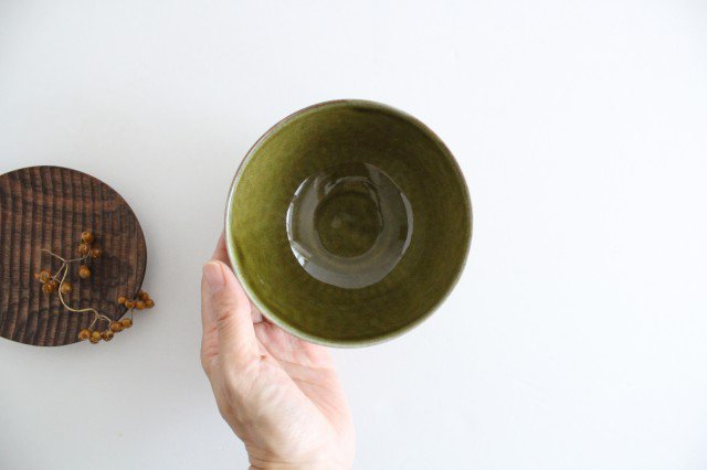 Koyo Kiln Rice Bowl Olive  | Arita Ware