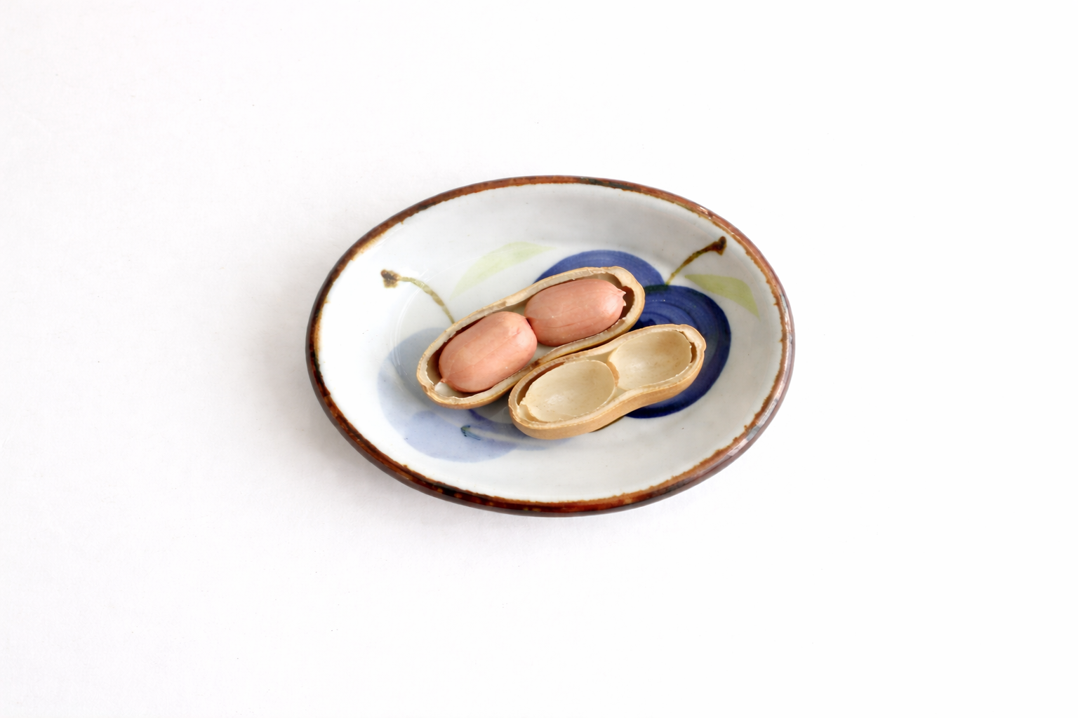 Sauce Plate Blue Apples | Hasami Ware