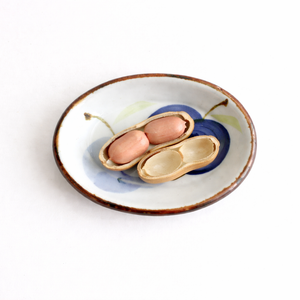 Sauce Plate Blue Apples | Hasami Ware