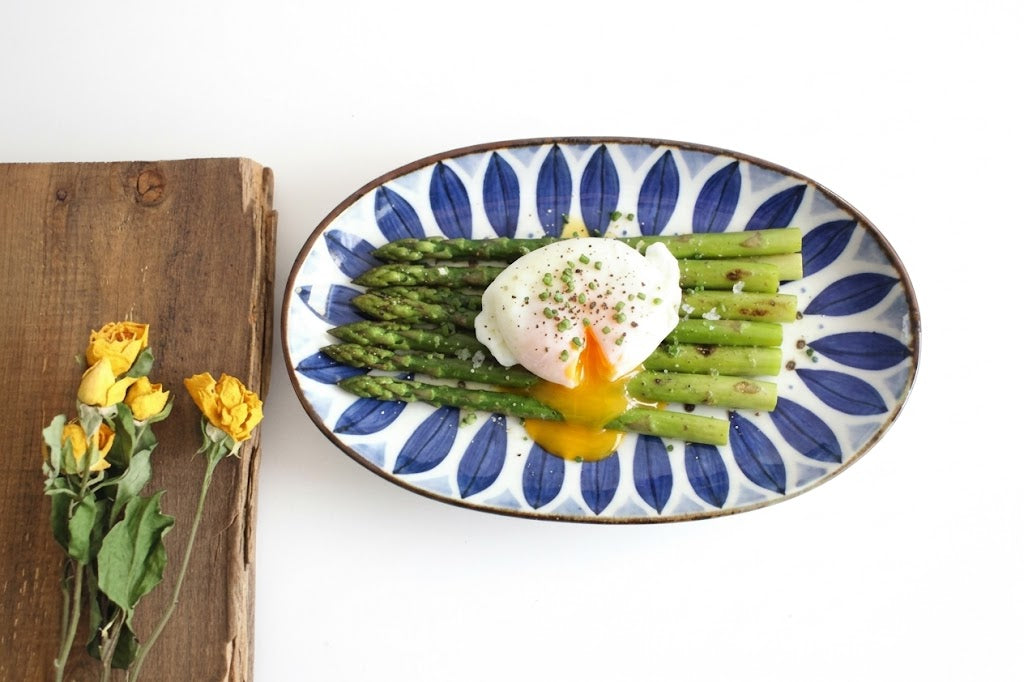 Oval Plate Petal | Hasami Ware