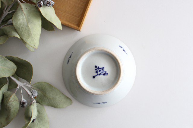 Kurawanka bowl crane pottery kotohogi Hasami ware