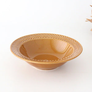 Bowl Amber Pottery Rosemary Hasami Ware