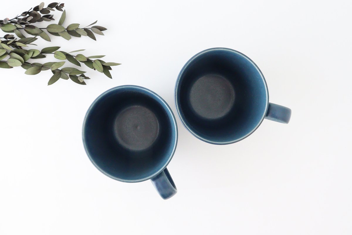 Mug denim pottery rosemary Hasami ware