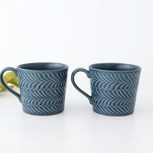 Mug denim pottery rosemary Hasami ware