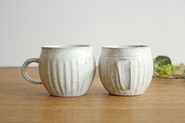 Mug Shinogi White | Mino Ware