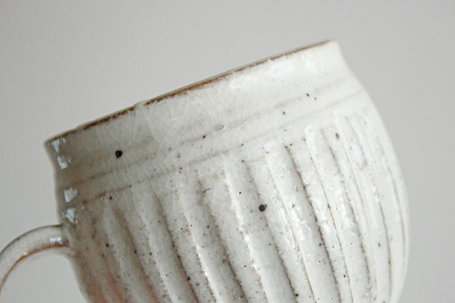 Mug Shinogi White | Mino Ware