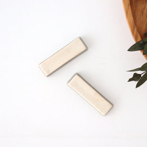 Chopstick Rest  Rosemary Gray | Hashioki Hasami Ware