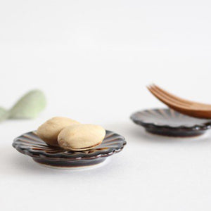 Giyaman Chopstick Rest Brown | Hashioki Mino Ware