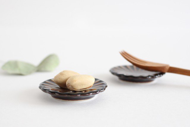 Giyaman Chopstick Rest Brown | Hashioki Mino Ware