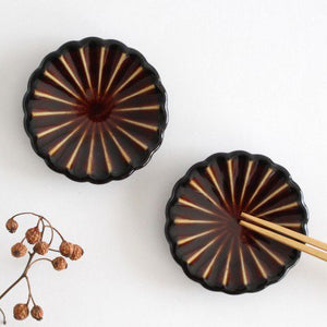 Giyaman Chopstick Rest Brown | Hashioki Mino Ware