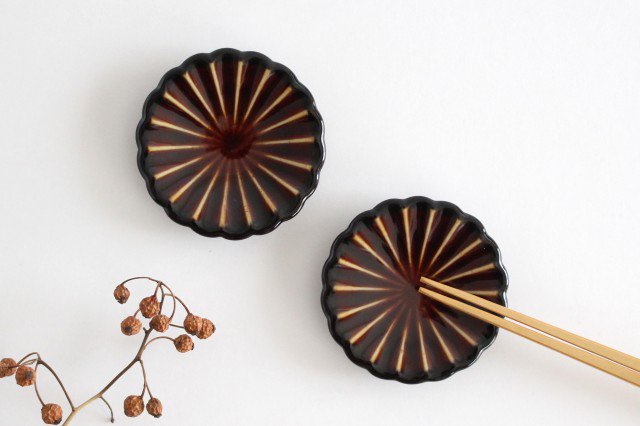 Giyaman Chopstick Rest Brown | Hashioki Mino Ware