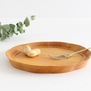 Aizawa Wood Crafts KITO Flower Tray Small Zelkova