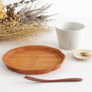 Aizawa Wood Crafts KITO Flower Tray Small Zelkova