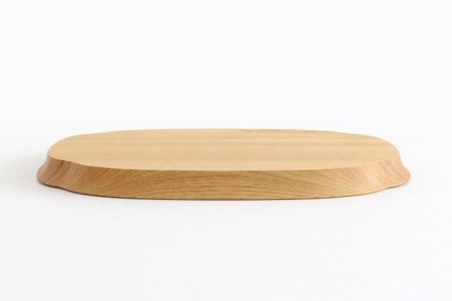 Aizawa Wood Crafts KITO Long  Tray Chestnut M