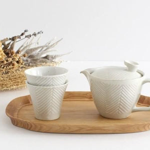 Aizawa Wood Crafts KITO Long  Tray Chestnut M