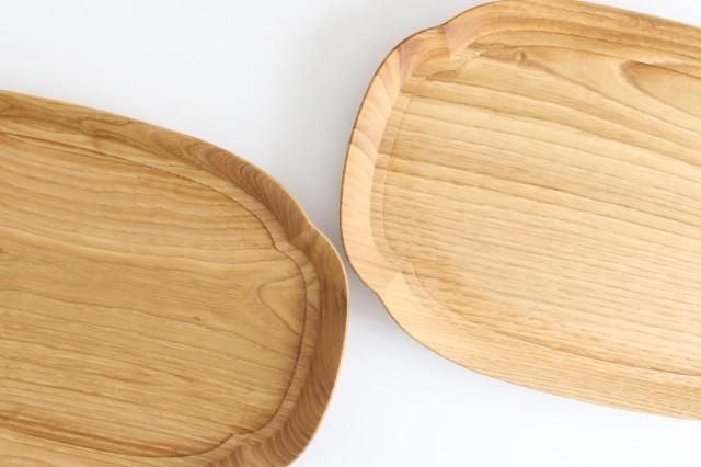 Aizawa Wood Crafts KITO Long  Tray Chestnut M