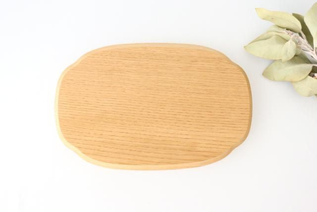 Aizawa Wood Crafts KITO Long  Tray Chestnut M