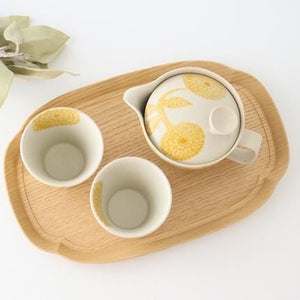 Aizawa Wood Crafts KITO Long  Tray Chestnut M