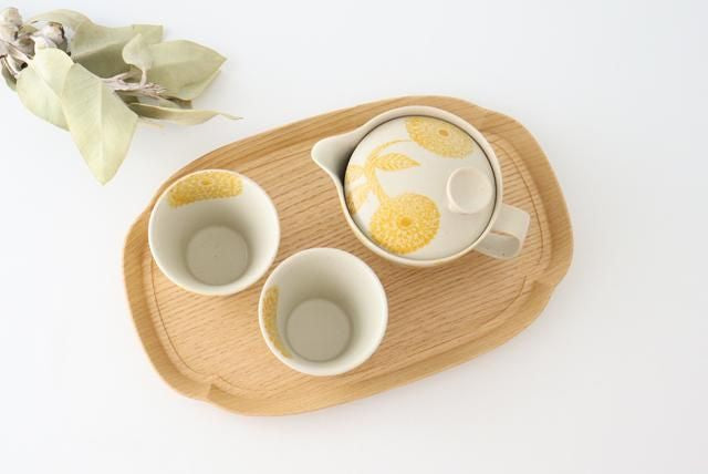 Aizawa Wood Crafts KITO Long  Tray Chestnut M