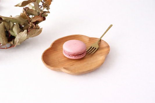 Aizawa Wood Crafts KITO Small Oval Plate Sakura
