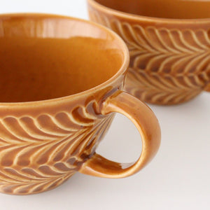 Soup Cup Amber Rosemary | Hasami Ware