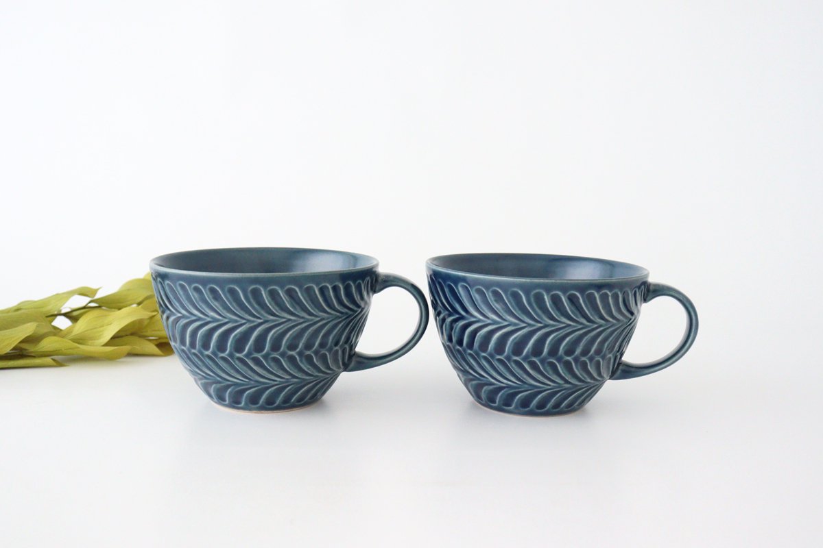 Soup Cup Rosemary Denim | Hasami Ware