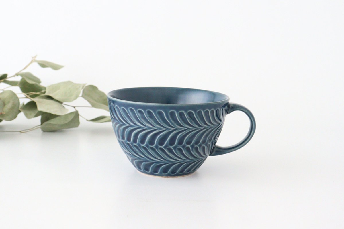 Soup Cup Rosemary Denim | Hasami Ware