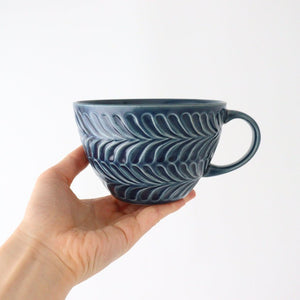 Soup Cup Rosemary Denim | Hasami Ware