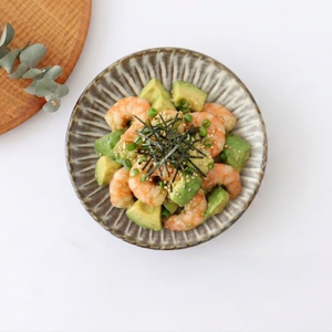 Round Plate Hakeme 18cm/7.1in | Ontayaki