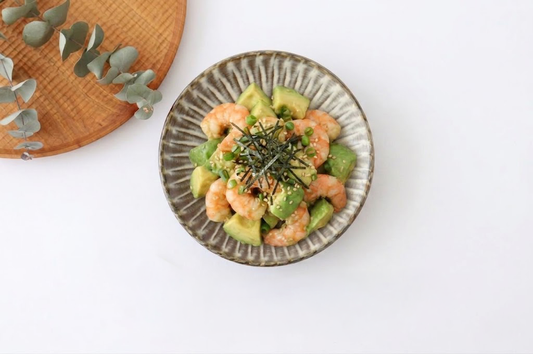 Round Plate Hakeme 18cm/7.1in | Ontayaki