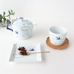 Soba Choco Porcelain Cloud Swallow Arita Ware