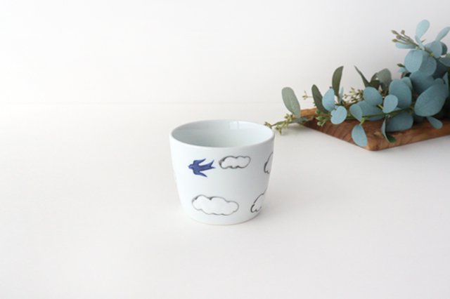 Soba Choco Porcelain Cloud Swallow Arita Ware