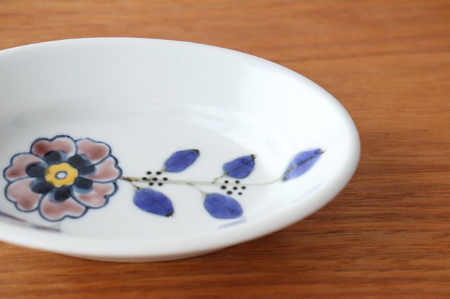 Small Bowl Purple Flower | Kobachi Arita Ware