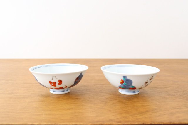 Imari Gourd Rice Bowl Small | Arita Ware